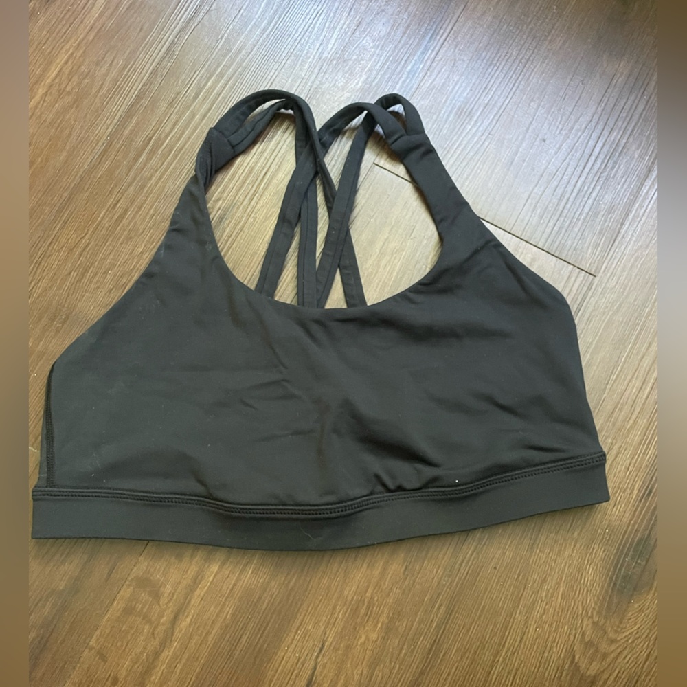 Lululemon energy bra medium support in black